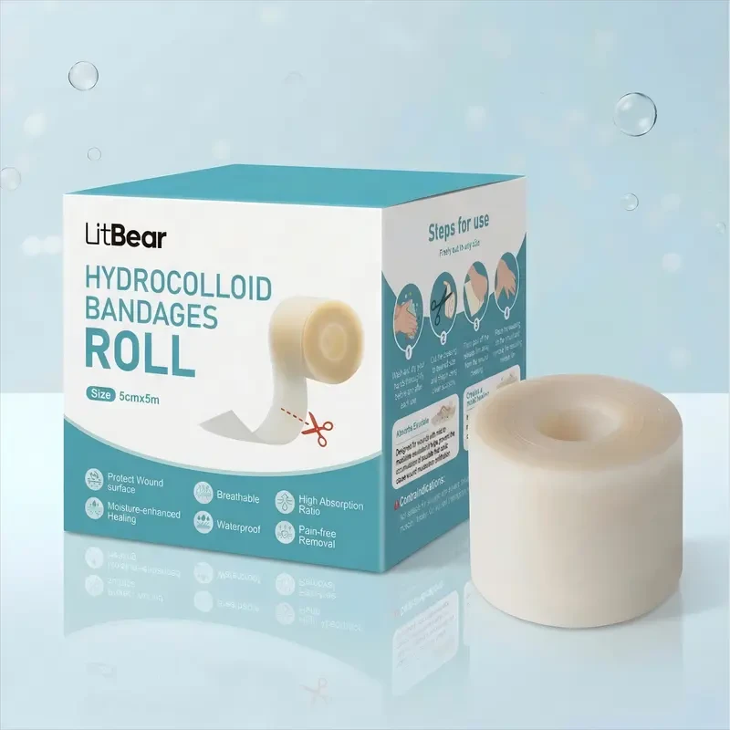 Custom Cut Hydrocolloid Patch Roll